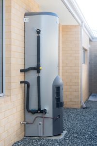 Gas,Hot,Water,System,Outside,Of,A,Modern,Australian,House